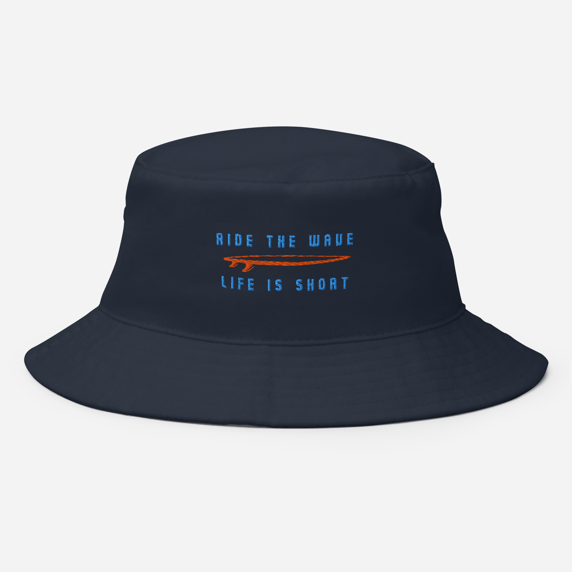 Ride the Wave - Life is Short: Bucket Hat - Image 6