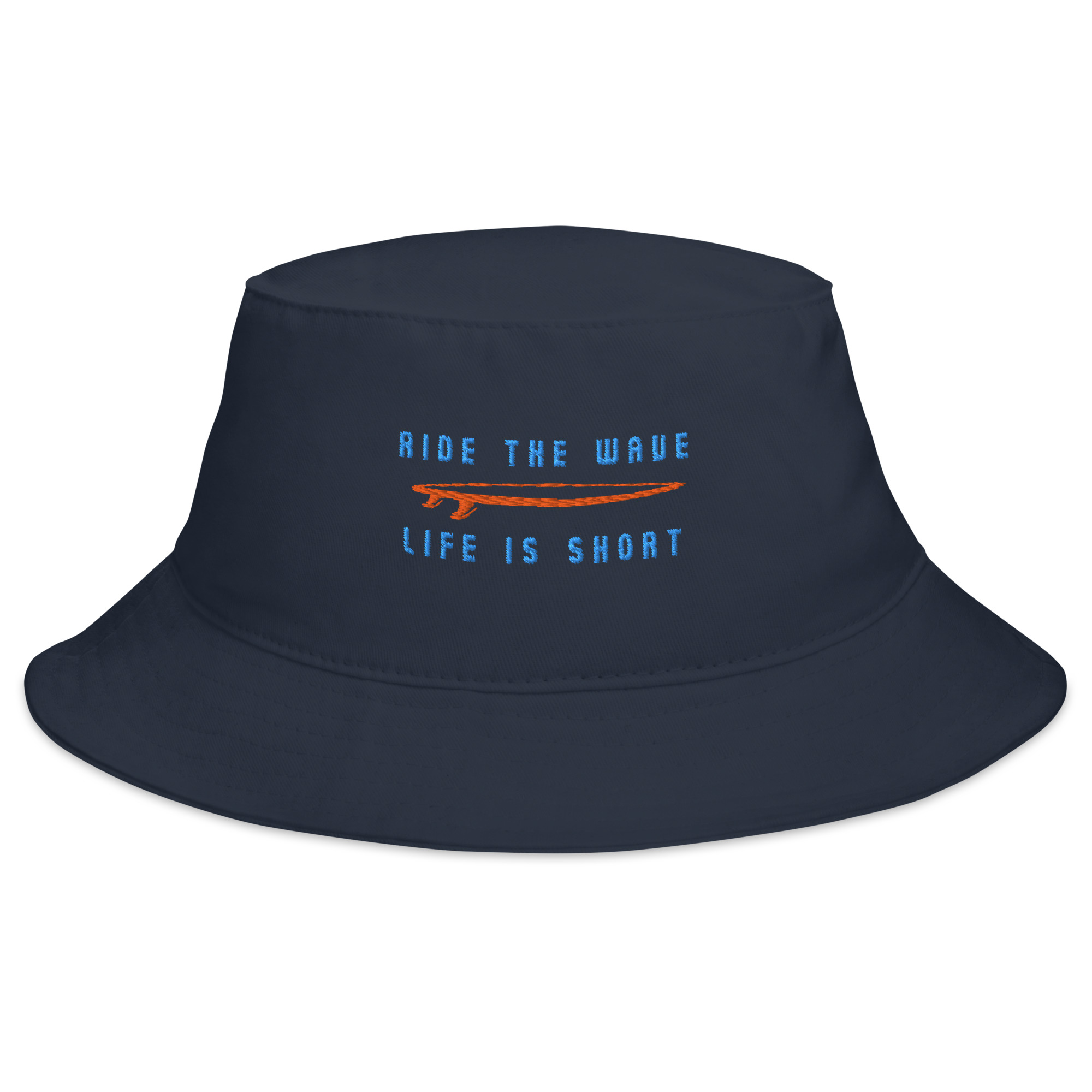 Ride the Wave - Life is Short: Bucket Hat - Image 11