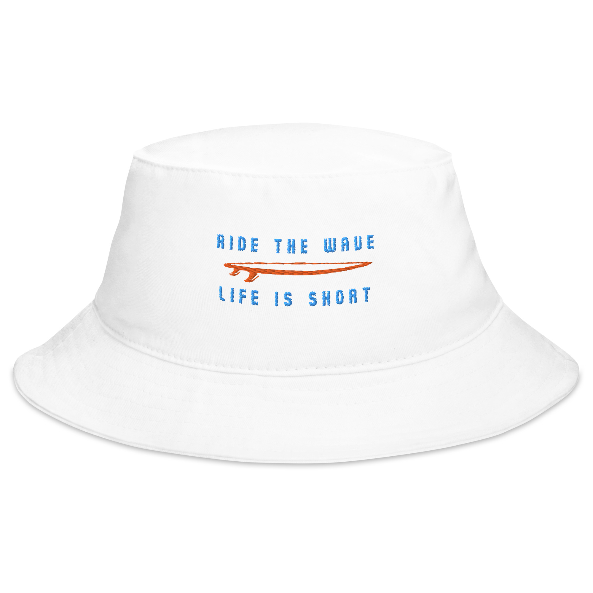Ride the Wave - Life is Short: Bucket Hat - Image 12